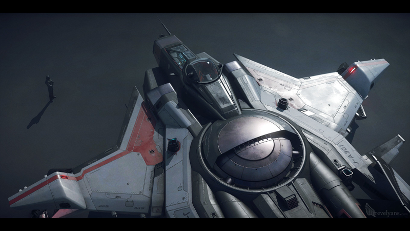 Illustration for article titled Building A Star Citizen Fighter, Both Inside And Out
